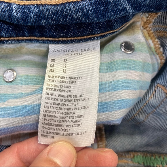 American Eagle Outfitters Blue Jean Shorts - Picture 5 of 11